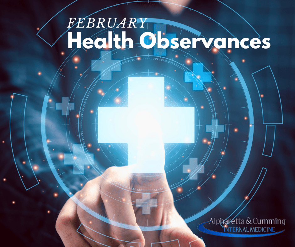 February Health Observances An Internal Medicine Perspective on Prevention Across the Adult Lifespan
