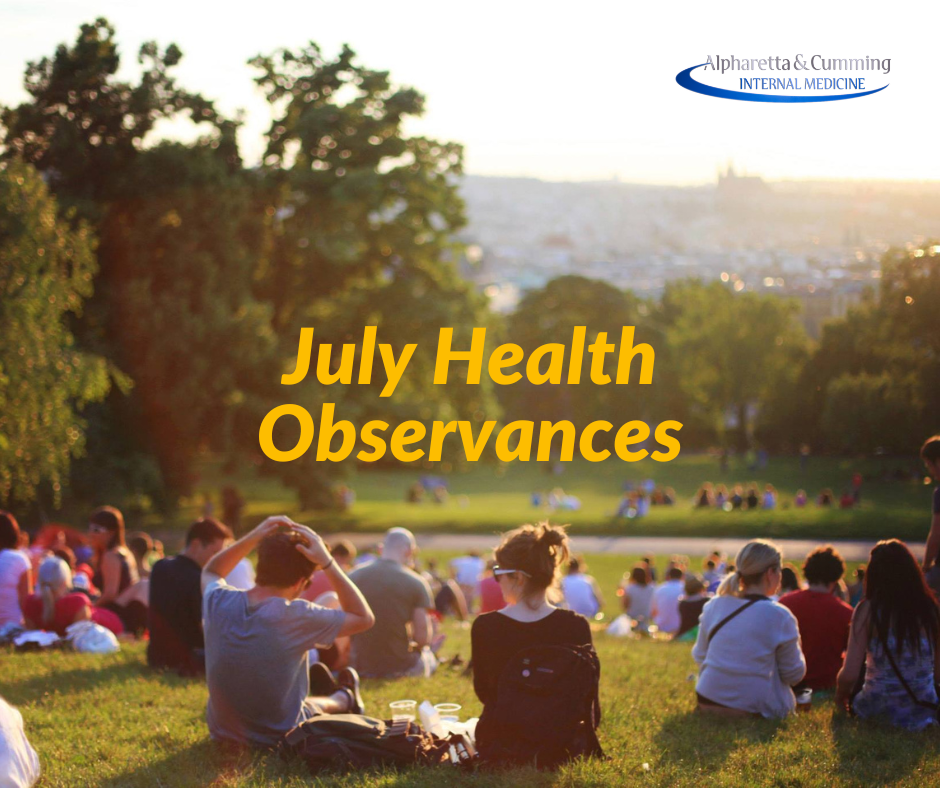 July Health Observances: What Adults Should Know About Prevention, Screening, and Long-Term Health