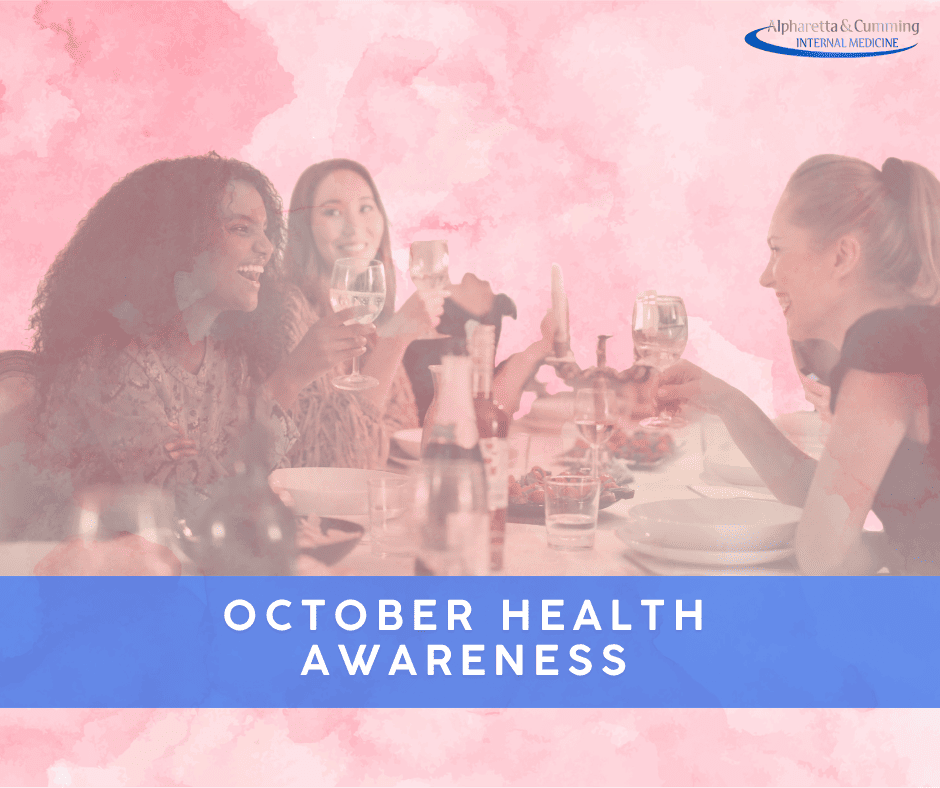 October Health Awareness A Guide to Adult Preventive Care at Alpharetta & Cumming Internal Medicine